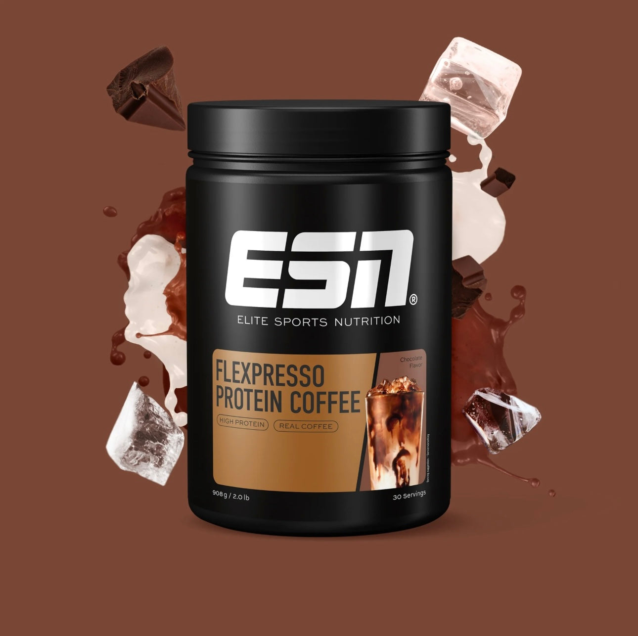 ESN Flexpresso Protein Kaffee