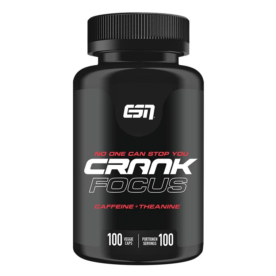 ESN Crank Focus | Caffeine + L-Theanine Caps